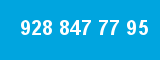 928 847 77 95